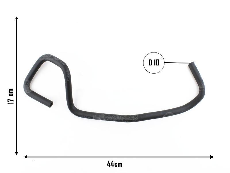 CAUPLAS MANGUERA REFRIGERACION RENAULT MASTER I =YACO 2962