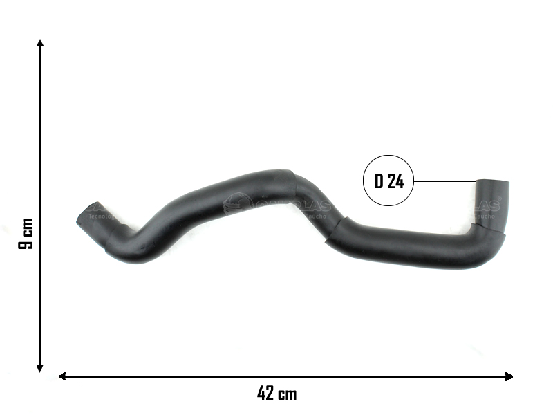 CAUPLAS MANGUERA DESCARGA DE GASES P406 605 806 EXPERT CITROEN EVASION XANTIA I/II