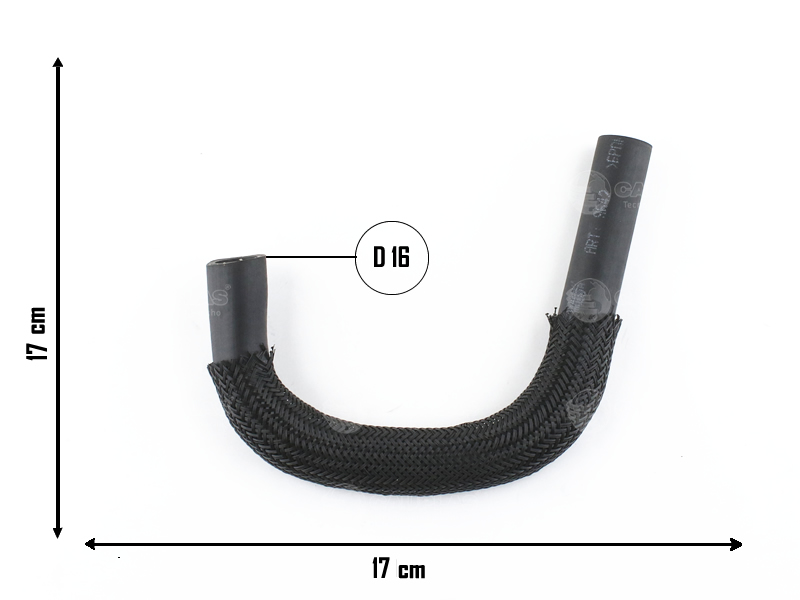 CAUPLAS MANGUERA VASO DE EXPANSION PEUG 408-308-3008-5008 CITROEN C4/PICASSO =YACO 4280