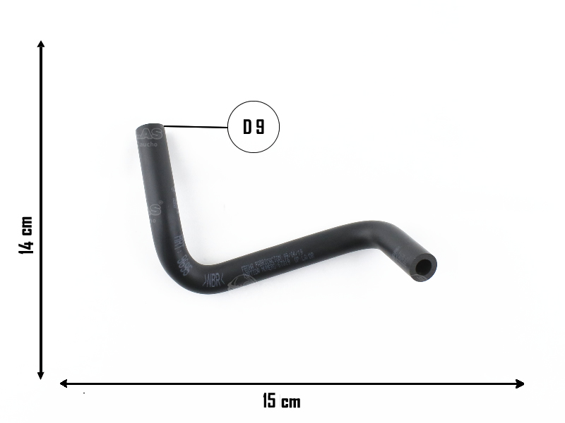 CAUPLAS MANGUERA DESCARGA DE GASES PEUGEOT 306