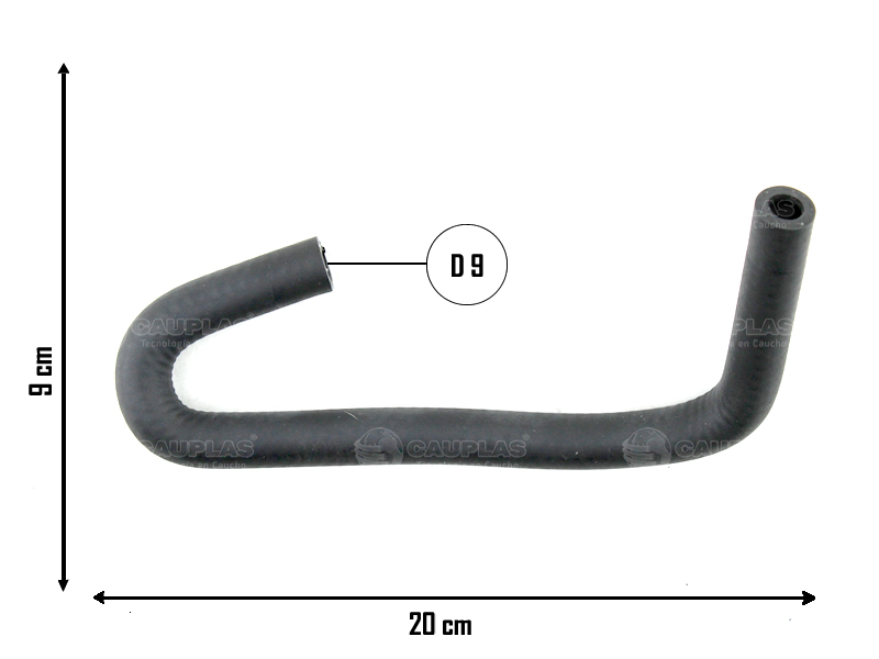 CAUPLAS MANGUERA SERVO DE FRENO TOYOTA COROLLA