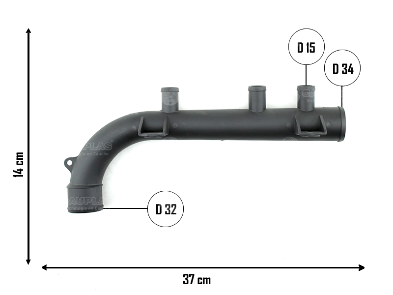 CAUPLAS MANGUERA REFRIGERACION CHEVROLET VECTRA I/II/III