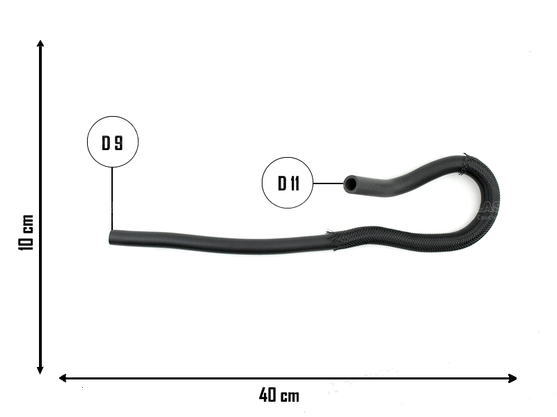 CAUPLAS MANGUERA RETORNO SERVO FRENO SEAT INCA VW CADDY POLO