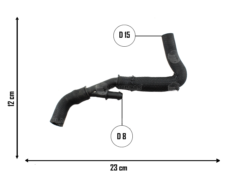 CAUPLAS MANGUERA REFRIGERACION VW GOLF IV