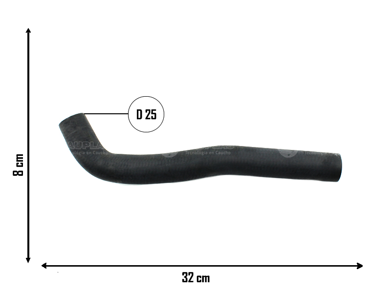 CAUPLAS MANGUERA REFRIGERACION VW TRANSPORTER =YACO 3645