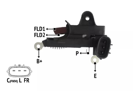 NOSSO REGULADOR VOLTAJE T DELCO HYUNDAI SANTA FE KIA SORENTO
