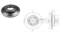 [3974.0334] FREMAX DISCO FRENO CHEVROLET TRAILBLAZER S10 VENTILADO DELANTERO