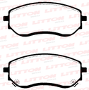 [54260UP.0500] LITTON PASTILLAS FRENO DEL. NISSAN FRONTIER SE 2.3 TURBO 4X4 RENAULT ALASKAN 2.3 DCI - 2.5 22/25