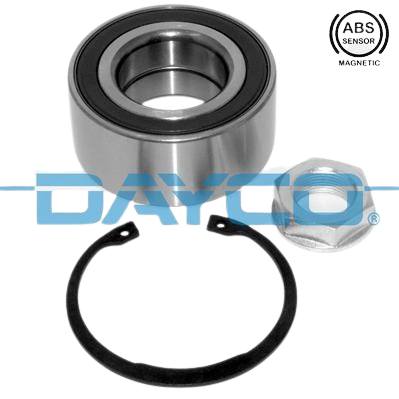 DAYCO RULEMAN DE RUEDA CITROEN BERLINGO 1.4 1.6 1.9 1.8 C3/AIRCROSS 1.5 1.6 C4 1.6 2.0 FORD KA 1.5 PEUGEOT 207 1.4 1.6 1.9 2.0 208 1.6 1.5 306 1.6 1.8 1.9 2.0 307/308 1.6 2.0 D/N - DEL. C/ABS (BAH-0186)