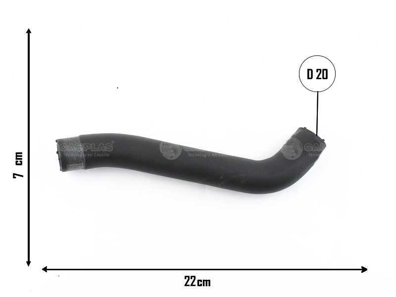 CAUPLAS MANGUERA DIRECCION HIDRAULICA IVECO CURSOR