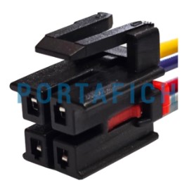 PORTAFICH CONECTOR 4 VIAS BOMBA DE COMBUSTIBLE CHEVROLET S10/ BLAZER/ FORD RANGER