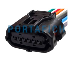 PORTAFICH CONECTOR 6 VIAS SENSOR PRESION TURBO TOYOTA HILUX /SW4 3.0