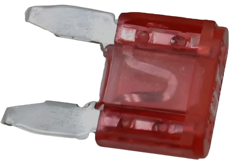 GENROD FUSIBLE FICHA MINI 10 AMP *ROJO*