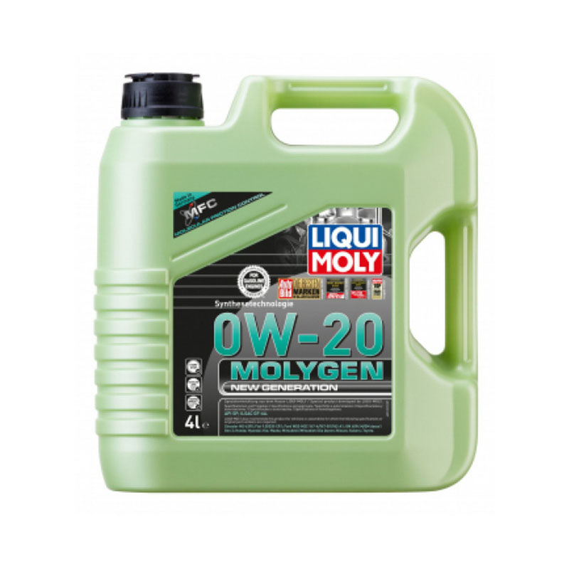 LIQUI MOLY ACEITE SINTETICO MOLYGEN OW-20 4L