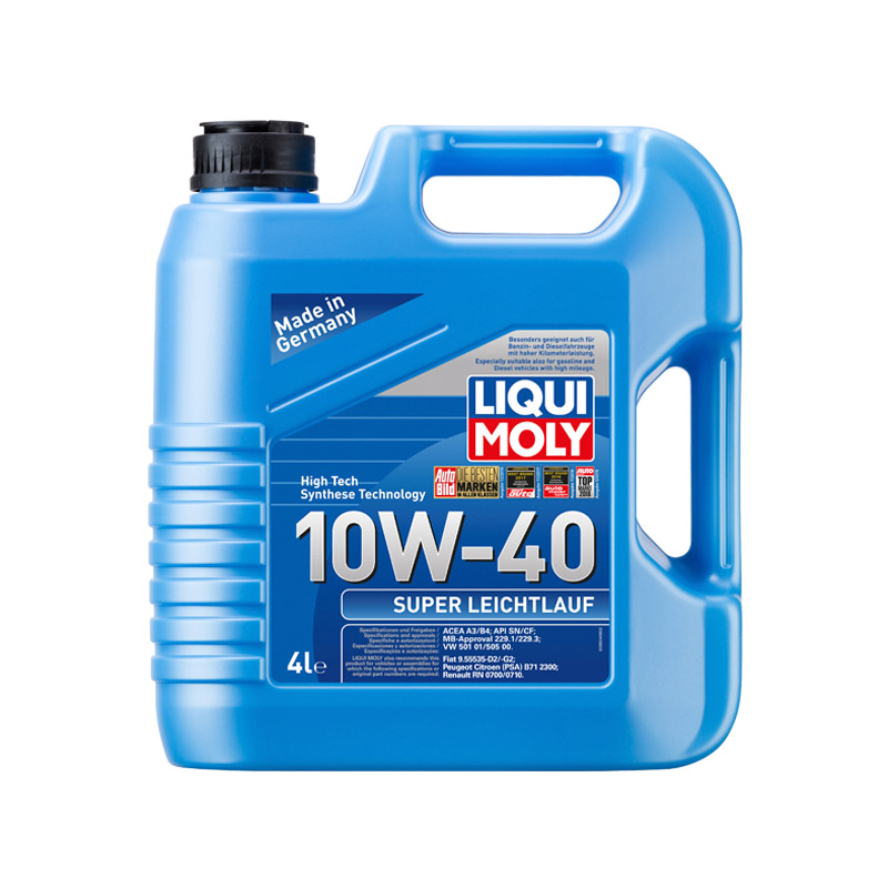 LIQUI MOLY ACEITE SINTETICO SUPER LEICHTLAUF 10W-40 4L