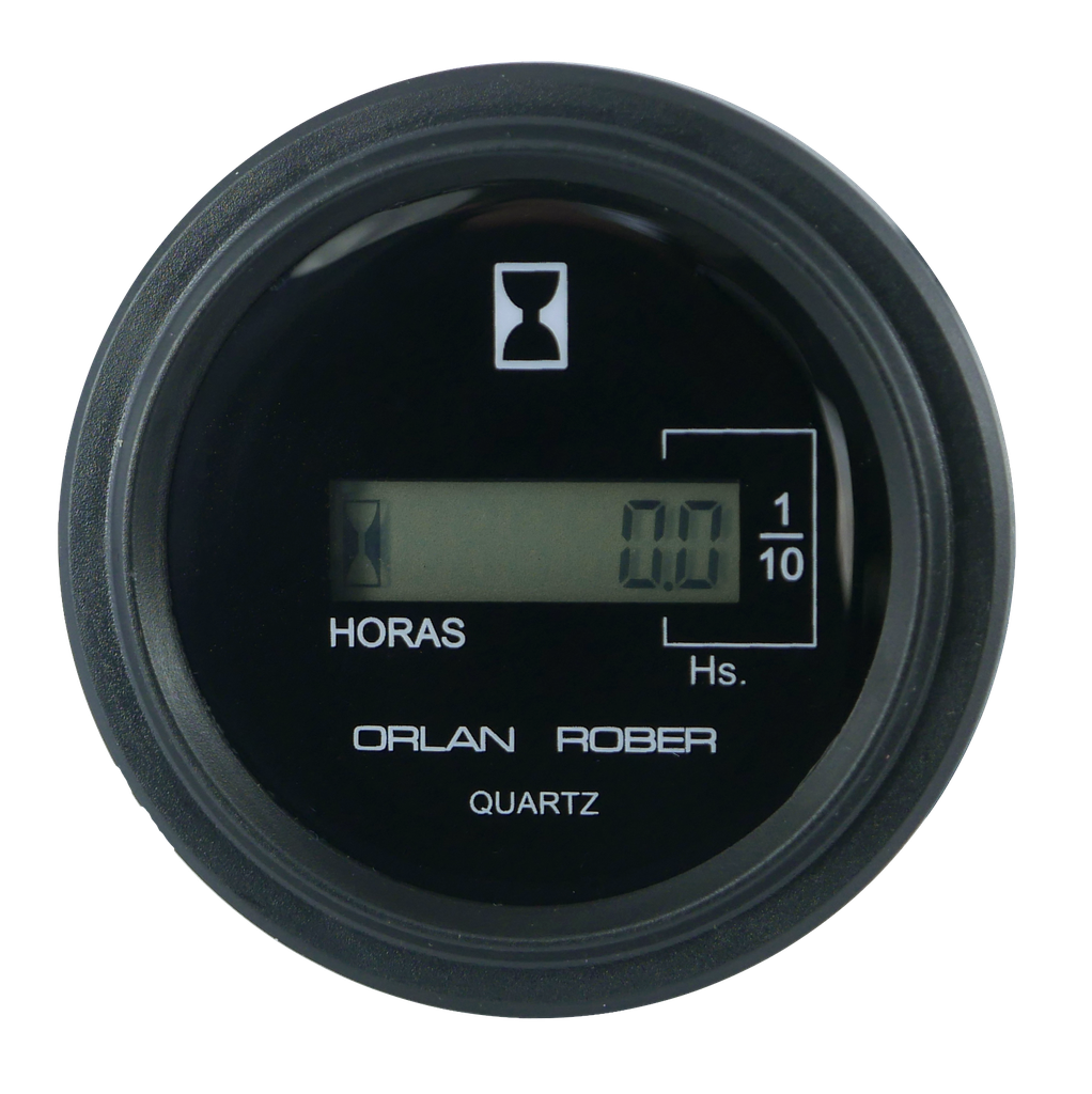 OR HORIMETRO DIGITAL DISPLAY LCD 12/24V 52MM *CLASSIC*