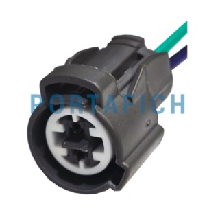 PORTAFICH CONECTOR 2 VIAS SENSOR PRESION DE ACEITE / SENSOR DE TEMPERATURA  HONDA CIVIC/ACCORD SENSOR PRESION DIRECCION HIDRAULICA HONDA