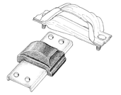 REYGOMA SOPORTE MOTOR F100 MWM 99>  DELANTERO