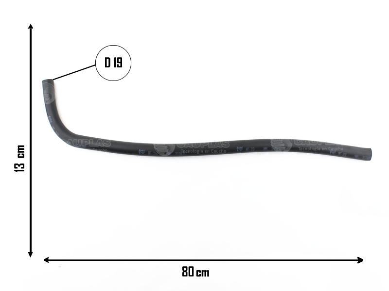 CAUPLAS MANGUERA CIRCULACION DE AIRE MERCEDES BENZ 1115L / 1315L / 904 / 924 / 926 CAMION MB