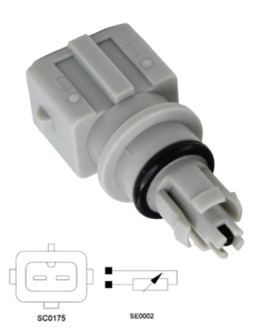 MLH SENSOR TEMPERATURA AIRE RENAULT CLIO 2 3P/4P/5P 99/11  CLIO MIO 3P/5P 12/20 CLIO MIO 15/17 1.2 16V