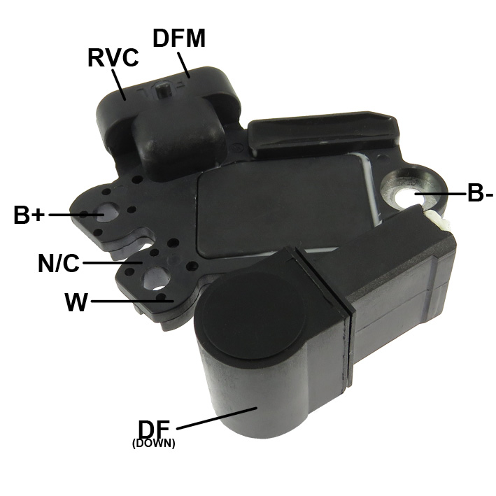 GAUSS REGULADOR DE VOLTAJE T/VALEO CHEVROLET COBALT 12> CAPTIVA 09 (DR-14)