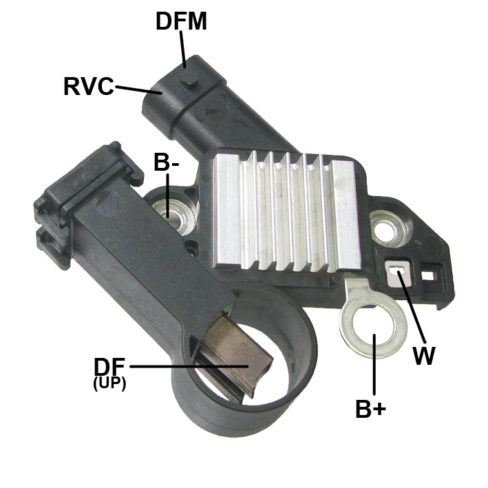 GAUSS REGULADOR DE VOLTAJE T/DENSO CHEVROLET ONIX COBALT SPIN CRUZE 13> (DR-13)