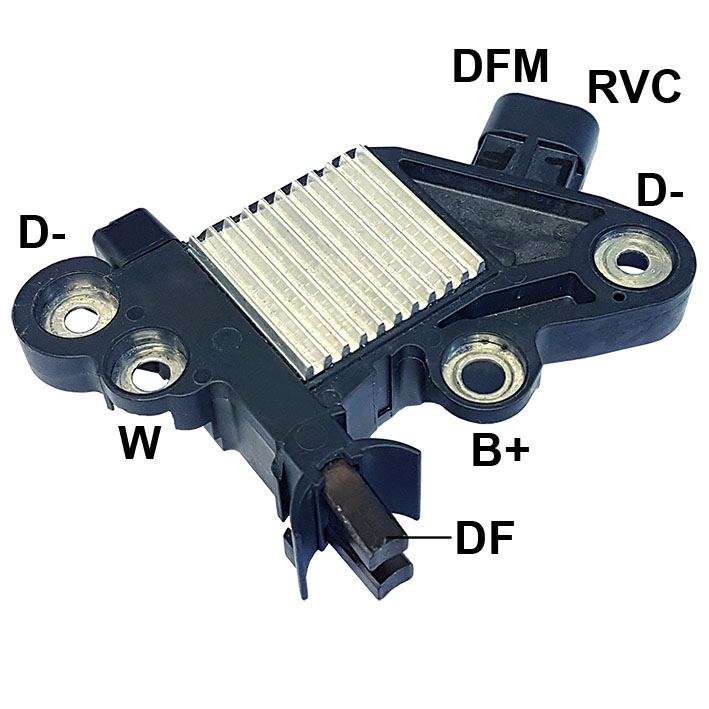 GAUSS REGULADOR DE VOLTAJE T/BOSCH CHEVROLET PRISMA ONIX 1.0/1.4 C/MOT ECO AUTOMATICO/MANUAL 12> COBALT 1.8 LTZ 16> S10 2.5 FLEX 17> (DR-6)