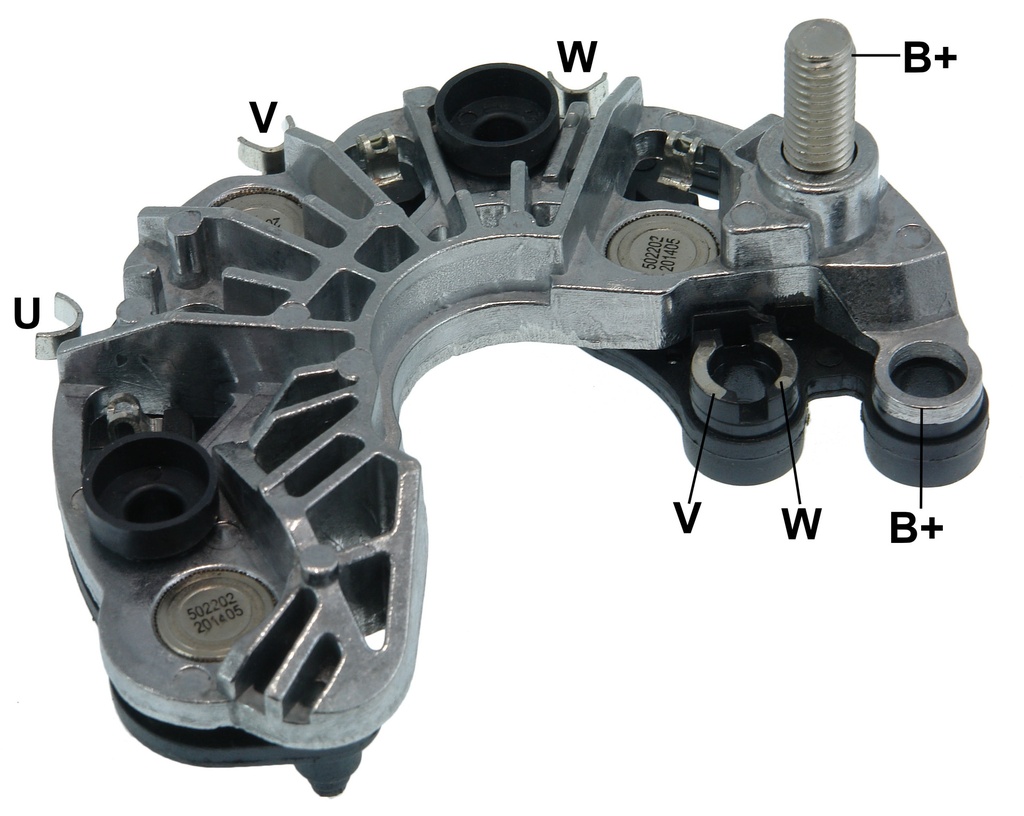 GAUSS PLACA RECTIFICADORA RENAULT MEGANE SCENIC 2.0 16V >2007 GRAND SCENIC 1.6 >04 KANGOO 1.6 >08 (CP-14)
