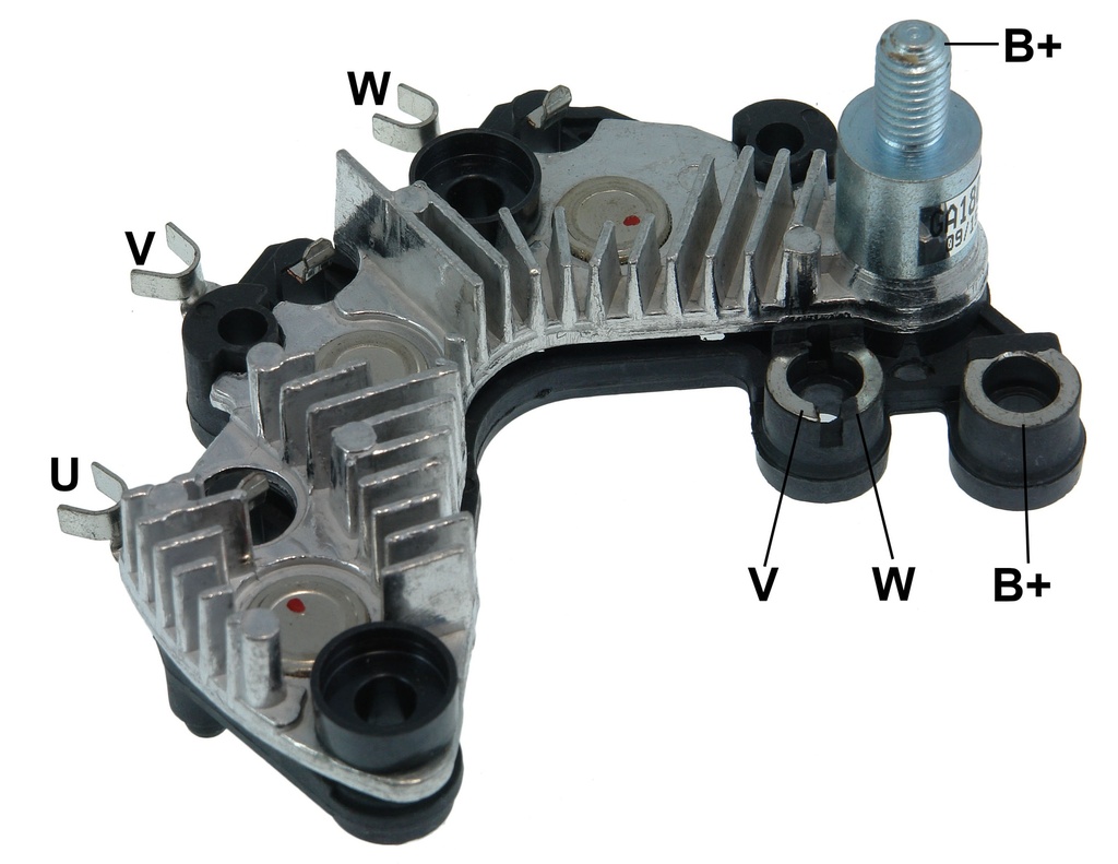 GAUSS PLACA RECTIFICADORA FIAT DOBLO PALIO STILO STRADA 1.8 01> DUCATO 2.8 03 CHEVROLET MERIVA 1.8 02> CORSA 1.0 1.6 8V/16V 04> CELTA 1.0 1.4 00> PICK UP 1.6 16V 94> (CP-11)