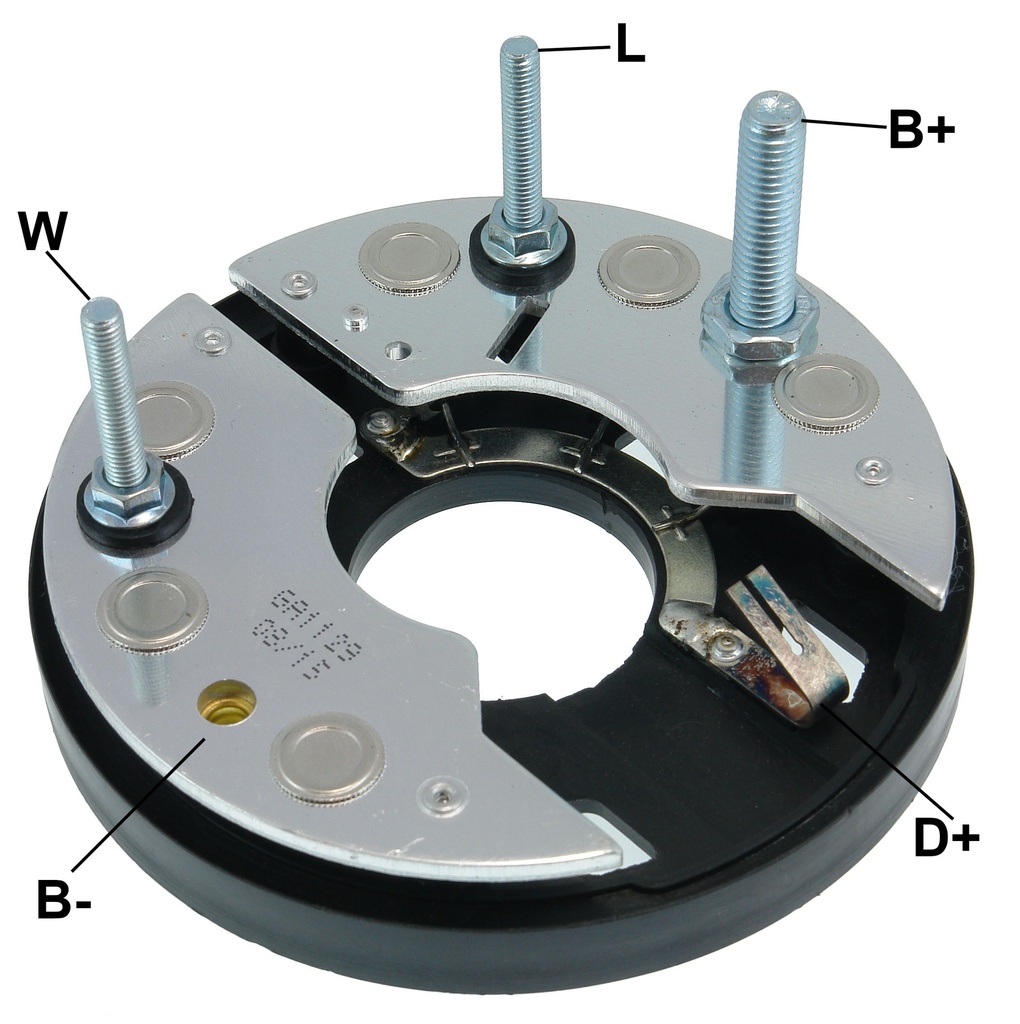 GAUSS PLACA RECTIFICADORA VW GOL 1.0 MI (CP-1)