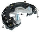 [GA1421.0360] GAUSS PLACA RECTIFICADORA VW BEETLE 1.9 TDI BORA GOLF POLO CLASSIC AUDI A3 1.6 1.9 TDI QUATTRO SEAT CORDOBA LEON TOLEDO M BENZ SPRINTER 2.7 VOLVO (CP-6)