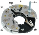 [GA1677.0360] GAUSS PLACA RECTIFICADORA CHEVROLET S10 2.5L 95> SILVERADO 4.2 DLX 96-> D6000 D6150 96> FORD RANGER 2.5D (MAXION HS4) 97> M BENZ SPRINTER 310 312 412 (CP-10)