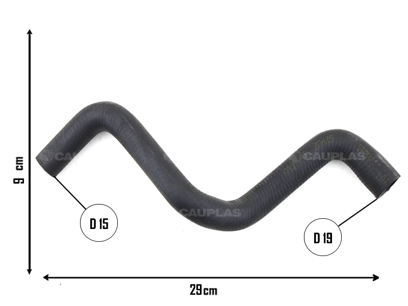 CAUPLAS CALEFACTOR VW TAOS VENTO 1.4 NAFTA 16v TSI