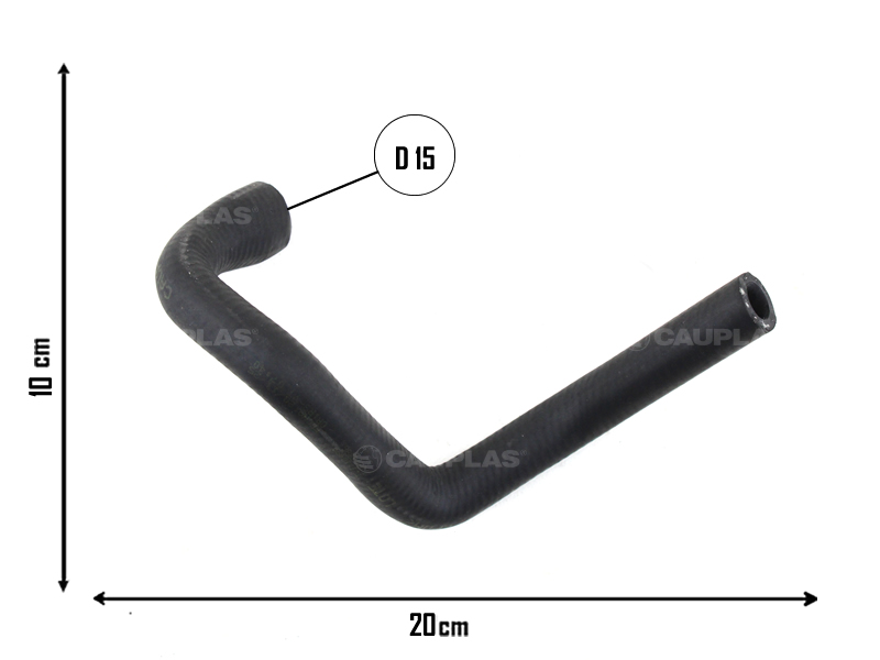 CAUPLAS CALEFACTOR ENTRADA FIAT TORO 16/20 2.0 DIESEL 16V