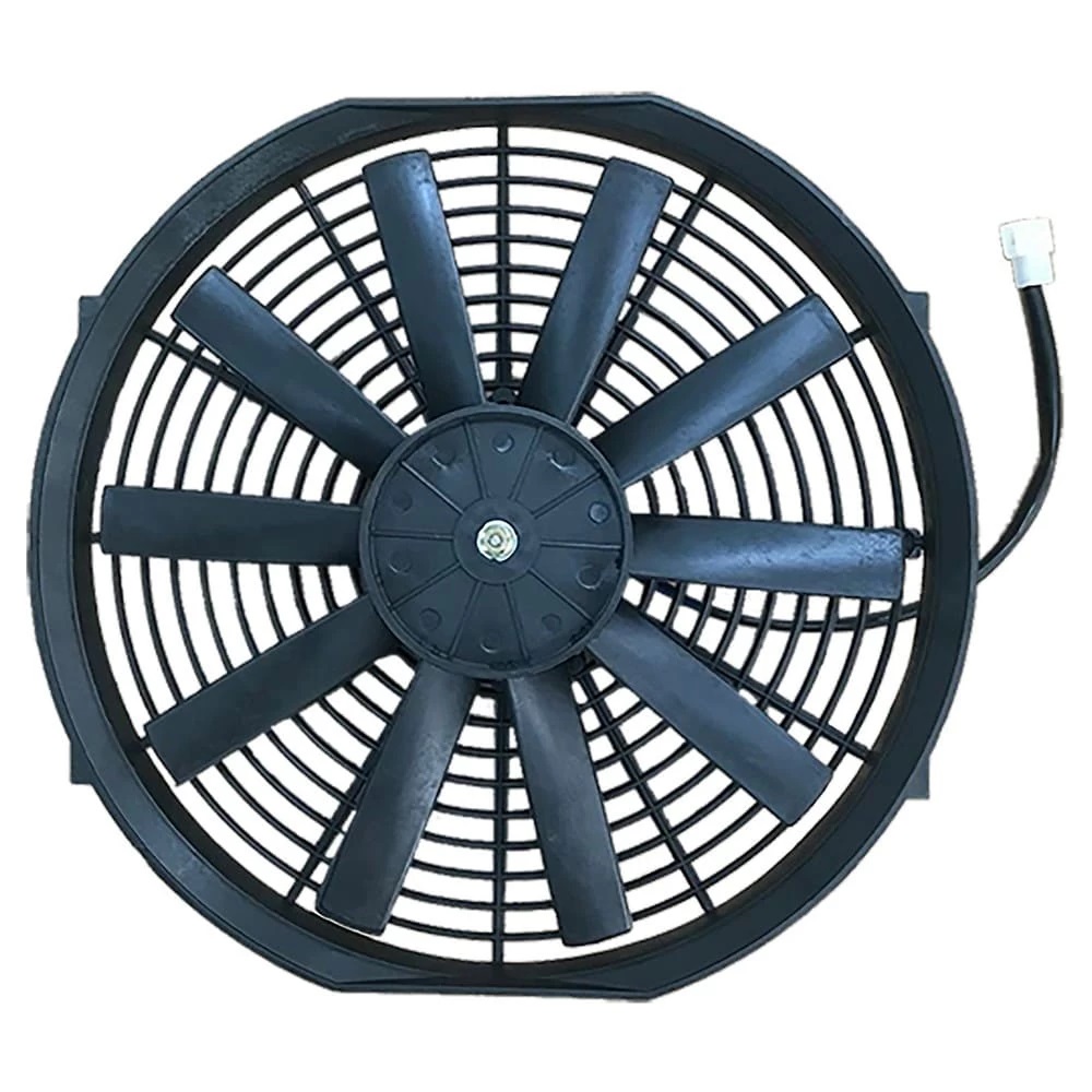GAUSS ELECTROVENTILADOR UNIVERSAL 12V 80W 10 ASPAS 14'' (E21)
