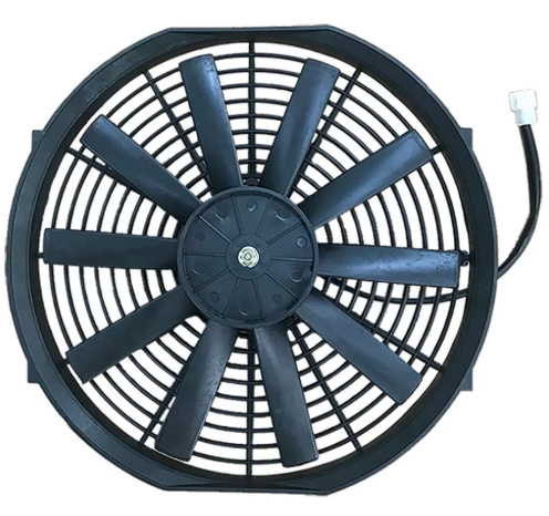 GAUSS ELECTROVENTILADOR UNIVERSAL 24V 80W 10 ASPAS 14'' (E22)