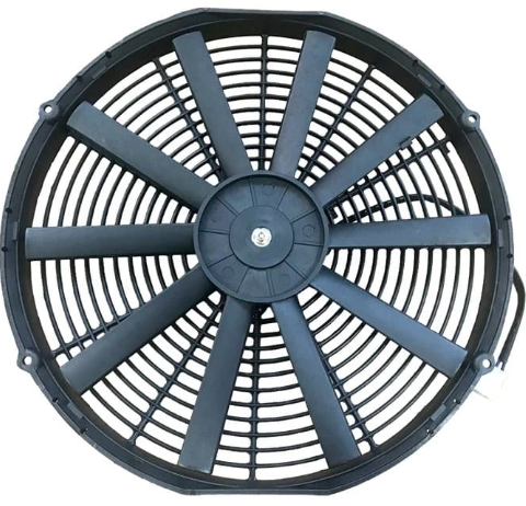 GAUSS ELECTROVENTILADOR UNIVERSAL 12V 80W 10 ASPAS 16'' (E22) (E23)