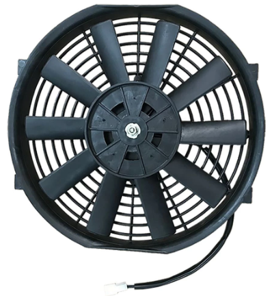 GAUSS ELECTROVENTILADOR UNIVERSAL 10 ASPAS 12V 80W 10'' (E19)