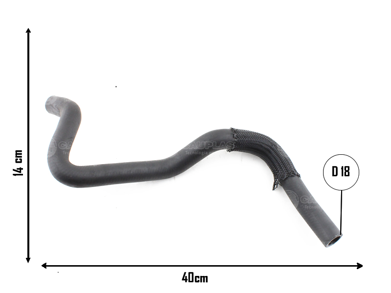 CAUPLAS MANGUERA CALEFACCION NISSAN KICKS / VERSA 1.6 16V