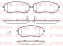 [180102.0682] REMSA PASTILLAS FRENO DEL. NISSAN FRONTIER SE 2.3 TURBO 4X4 RENAULT ALASKAN 2.3 dCi -2.5 22/25