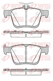 REMSA PASTILLAS FRENO TRAS. AUDI Q2 S3 TT A3 VW TIGUAN VENTO POLO TOURAN GOLF