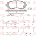 [155800.0682] REMSA PASTILLAS FRENO DEL. TOYOTA YARIS 1.5