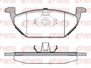 [063300.0682] REMSA PASTILLAS FRENO DEL. AUDI A3 VW BORA 2.0 CROSSFOX 1.6 FOX 1.0-1.6 GOLF NEW BEETLE SURAN UP 1.0