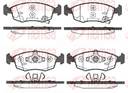 [017250.0682] REMSA PASTILLAS FRENO DEL. FIAT 500 DOBLO GRAND SIENA IDEA PALIO PUNTO STRADA 1.4- 1.8