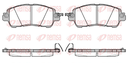 [165604.0682] REMSA PASTILLAS FRENO DEL. NISSAN KICKS VERSA  1.6