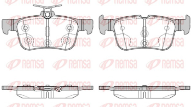 REMSA PASTILLAS FRENO TRAS. FORD GALAXY KUGA MONDEO S-MAX 1.5 - 2.0 TDCI
