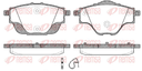 [155700.0682] REMSA PASTILLAS FRENO TRAS. CITROEN C4 PICASSO PEUGEOT 308 3008 1.2 - 1.6 - 2.0 HDI