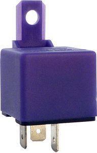 DZE MINI RELAY BOCINA UNIVERSAL 6V 40A 3T S/RESISTENCIA