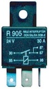 [905.0300] DZE MINI RELAY UNIVERSAL 24V 30A 5T DOBLE SALIDA