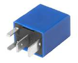 DZE MINI RELAY CERRADO UNIVERSAL 12V 4T 20A